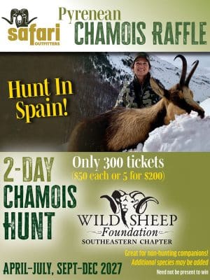 Pyrenean Chamois Raffle